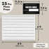 BLUE PANDA 25 Pack Bachelorette Mugshot Signs with Height Chart - Party Decorations