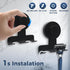 7KG Holder,2 Pack(Matte Suction Cup Razor Holder for Shower,Heavy-Duty Suction Hooks for Razor,Towel,Loofah,Removable