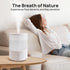 2.5L 25H Clarston Humidifiers for Bedroom, Cool Mist Humidifier with Essential Oils Diffuser and Nightlight, Top Fill