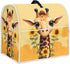 Upetstory Sunflower Giraffe Stand Mixer Cover, Compatible with Kitchen 6 & 8 Quart Bowl Lift, Dustproof with Pockets