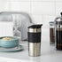 Bodum 11068-01 Vacuum Travel Mug, Small, Black, 0.35 L, 1 Count