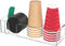 Coffee Bar Accessories and Organizer, Disposable Cup Holder for Countertop, 14.5 Inches