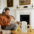 Book Ends for Shelves, Gold Heart Hands Decorative Bookends Book Holder for Bookshelf Decor, Unique Book Holders Heavy