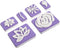 Wilton 6-Piece Flower Stamp Set