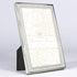 Lawrence Frames Royal Designs 4x6 Dazzle Silver Glitter Picture Frame