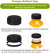 48pcs 12oz TOMNK Juice Bottles, Reusable Plastic Juice Bottles with Caps and Labels, Funnel, Brush Beverage Containers