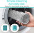 Vive Oval Bathtub Mat - Nonslip Shower Floor Pad - Non-Slip and Non-Skid for Bath Tub with Strong Rubber Suction Cup