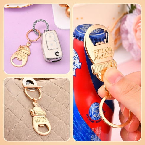wxfdac 50 Baby Bottle Opener Baby Shower Gifts for Returning Guests Wedding Party Souvenirs Children's Birthday Party