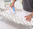 Small Tabletop Ironing Board 30" L x 12" W, Heavy Duty with Mesh Metal Base & 100% Cotton Cover, Portable Folding Mini