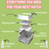 OBI-12 12 Egg Incubators for Hatching Eggs Incubator for Eggs with Automatic Egg Turner - Brooder for Chicken Eggs