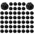 HOWDIA 3.6 cm ABS Plastic Wire Cube Connectors - 50 Pack - Quick Snap-On Fit for Small Animal Playpen