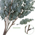 3 Pack Artificial Eucalyptus Stem Shrub, Faux Greenery Stems for Home Wedding Decor, 17.7" Tall