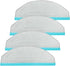 Moppad Replacement for Yeedi Cube CC Robot Cleaner Accessories, 4 Moppads