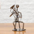 Broadway Gift Silvertone Tuba Player Table Top Figurine, 6 Inch