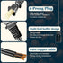Percolator Power Cord for Farberware Coffee Maker Model 138B 142A 142B 142NT, 2pin Black 3ft Length (1-Pack)