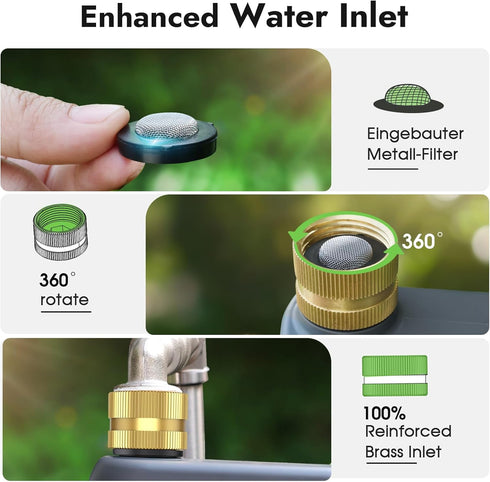 Insoma WiFi Water Timer for Garden Hose, Smart Sprinkler Timer, APP Remote Control WiFi Hose Timers, Voice Control