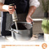 MasterChef Immersion Blender Handheld, Stainless Steel Blending Stick Emulsifier, 400W Motor for Baby Food, Soup, Sauces