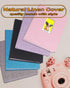 GPIRAL Mini Photo Album 208 Vertical Photos, Linen Front Window, 2x3 Compatible with Fujifilm Instax Mini Film, Grey