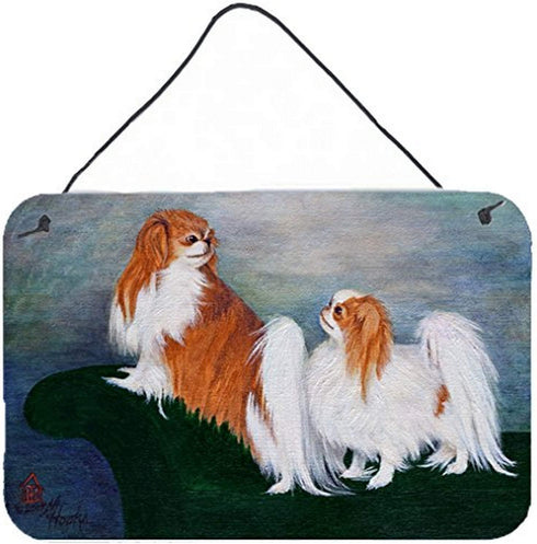 Caroline's Treasures Japanese Chin Standing on My Tail Wall or Door Hanging Prints, 8x12, Multicolor