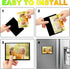 Black Magnetic Picture Frame 4X6 for Refrigerator-30 Pack,Black Photo Magnets Sleeves by CHUNNIAO