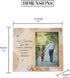 Treasured Memory Memorial Picture Frame - Pavilion, 4x6 Inch