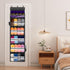 STORAGEIDEAS 6 12 Closet Over Door Organizer with Extra Large Pockets Side Pockets, Sturdy Storage Rack, Hanging