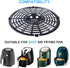 Air Fryer Replacement Parts Tray: Upgraded 5.0QT Round Grill Crisper Plate Non-Stick Coating Accessories for Gowise
