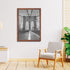 19.7x27.6 Artwork1 Pack LaVie Home Picture Frame Brown, Puzzles Frame for Wall Decoration, Classic Brown Minimalist