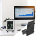 24 Pcs Black Plastic Easels, 3 Inch Plate & Picture Frame Stand Holder, Acrylic Display Easels for Baseball Cards
