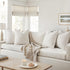 Pack 4 18x18 Inch MIULEE of Decorative Textured Boucle Throw Pillow Covers White Accent Pillow Cases Soft Couch Cushion