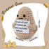 TOYMIS 3 inch Life Interesting Knitted Positive Potato Mini Funny Positive Potato, Creative Cute Wool Funny Knitted