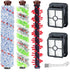 Crosswave Replacement Parts, 1 Multi Surface + 1 Pet + 1 Floor Brush + 2 Filters