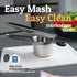 15oz 3 PriorityChef Large Potato Ricer With Discs, Heavy Duty Stainless Steel Potato Ricer for Mashed Potatoes, Potato