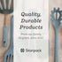 Starpack 'The All Rounder' XL Premium Silicone Spoonula Spatulas, Heat Resistant Up to 600°F