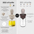 2 1 T-OB22, Oil Dispenser Bottle with Brush - IN Glass Olive Oil Storage and Container with Silicone Basting Brush