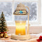 Electric Candle Warmer Lamp with Colorful Diamond Lampshade, Metal Wax Melting Lattern