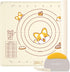 Ourokhome Extra Thick Silicone Baking Mat with Dough Cutter, 20'' x 16", Beige