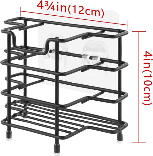 Linkidea Wall Mount Toothbrush Holder for Shower, Stainless Steel 3 Slots Organizer Compatible with Colgate Extra