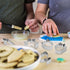The Dreidel Company Stainless Steel Hanukkah Cookie Cutters, 5 Shapes: Menorah, Dreidel, Star, Maccabee Shield