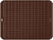 Silicone Dish Drying Mat - Non-Slip Easy Clean Sink Mat for Kitchen Counter, Refrigerator, or Drawer Liner (18" x 16",
