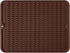 Silicone Dish Drying Mat - Non-Slip Easy Clean Sink Mat for Kitchen Counter, Refrigerator, or Drawer Liner (18" x 16",