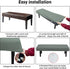 Stretch Bench Covers, Bench Seat Covers, Bench Cushions Covers, Printed Bench Seat Protector, Washable Bench Slipcover