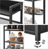 IBUYKE 3-Tier Spice Rack Industrial Counter Shelf, Desktop Storage Organizer Standing Seasoning Rack for Kitchen,