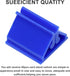 50 Litoexpe Pcs Blue Game Card Holder Stand, Acrylic Card Stand Plastic Game Piece Holders for Cards, Party, Game