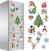 12 Pieces Christmas Refrigerator Magnets, DIY Xmas Tree Fridge Magnets, Fridge Magnetic Decor for Metal Door Decor