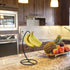 15LB Banana Holder Stand, Banana Hanger Stand Black, Metal Bananas Tree Hanger to Keep Bananas Fresh