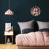 Red Wine with Ripe Grapes Wall Clock, 9.8 Inch Battery Operated Silent Round Clock for Home and Office Decor
