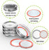 Mason Jar Lids and Rings - 48Pcs Regular Mouth Canning Lids for Ball, Kerr Jars with Leak Proof Seal