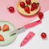 4 Pieces Kitchen Knife Set, Stainless Steel Blade Paring Knife for Fruit and Vegetable with Matching Covers, Colorful