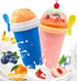 FANS-ONE Slushie Cup, 2 Pack Slushy Maker Cups, DIY Magic Squeeze Cups